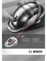 Bosch BGS 7126 Instructions For Use Manual preview