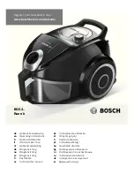 Bosch BGS4.. Runn'n Operating Instructions Manual предпросмотр