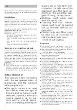 Preview for 6 page of Bosch BGS6PRO4/04 Instruction Manual