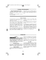 Preview for 19 page of Bosch BH2760VC Operating/Safety Instructions Manual