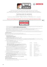 Preview for 90 page of Bosch BHS N Series Instruction Manual