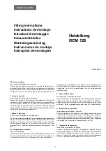 Preview for 7 page of Bosch Blaupunkt Heidelberg RCM 126 Fitting Instructions Manual