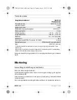 Preview for 80 page of Bosch BLE 130 Professional Operating Instructions Manual