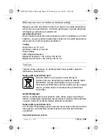 Preview for 107 page of Bosch BLE 130 Professional Operating Instructions Manual