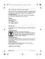 Preview for 200 page of Bosch BLE 130 Professional Operating Instructions Manual