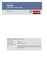 Bosch BNO055 User Manual preview