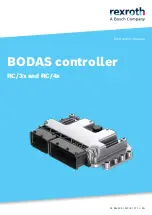 Bosch BODAS RC/3 Series Instruction Manual preview