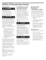 Preview for 7 page of Bosch BOSCH Washer Installation Instructions Manual