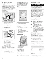 Preview for 8 page of Bosch BOSCH Washer Installation Instructions Manual