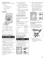 Preview for 89 page of Bosch BOSCH Washer Installation Instructions Manual