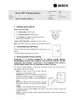 Preview for 3 page of Bosch BPT-S Quick Installation Manual