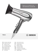 Bosch Brilliant Care PHD 5 Series Instruction Manual preview