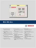 Предварительный просмотр 1 страницы Bosch BSA 43 Series Original Instructions Manual