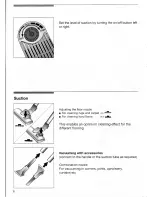 Предварительный просмотр 8 страницы Bosch BSA2..UC Series Use And Care Manual