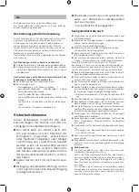 Preview for 10 page of Bosch BSG6A110 Instruction Manual