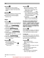 Preview for 43 page of Bosch BSG7 Instructions For Use Manual