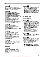 Preview for 44 page of Bosch BSG7 Instructions For Use Manual