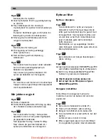 Preview for 60 page of Bosch BSG7 Instructions For Use Manual