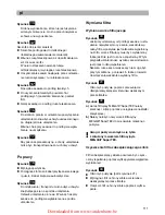 Preview for 116 page of Bosch BSG7 Instructions For Use Manual