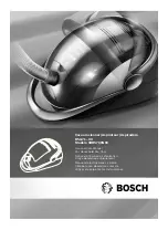 Preview for 1 page of Bosch BSG71.UC Use And Care Manual