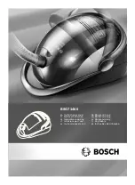 Preview for 1 page of Bosch BSG71466 Instruction Manual