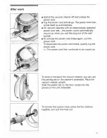 Preview for 11 page of Bosch BSG81 Series Use And Care Manual