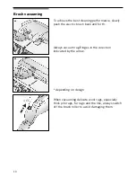 Preview for 10 page of Bosch BSG813 Series Use And Care Manual