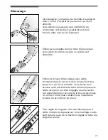 Preview for 27 page of Bosch BSG813 Series Use And Care Manual