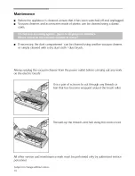 Preview for 18 page of Bosch BSG813..UC Series Use And Care Manual