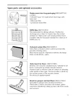 Preview for 19 page of Bosch BSG813..UC Series Use And Care Manual