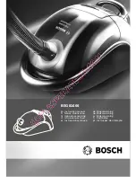 Preview for 1 page of Bosch BSG81466 Instruction Manual