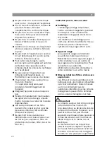 Preview for 22 page of Bosch BSGL31466 Instruction Manual