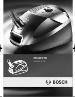 Bosch BSGL4000GB Instructions For Use Manual preview