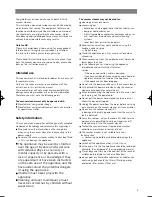 Preview for 3 page of Bosch BSGL4000GB Instructions For Use Manual