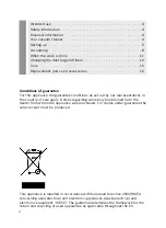 Preview for 2 page of Bosch BSGL4022GB Instructions For Use Manual