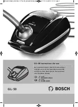 Bosch BSGL5126GB Instructions For Use Manual preview