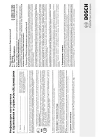 Preview for 45 page of Bosch BSGL5225GB Instruction Manual