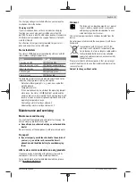 Preview for 11 page of Bosch BSP3200 Original Operating Instructions