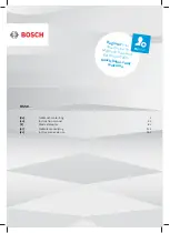 Preview for 1 page of Bosch BSS8 Series Instruction Manual