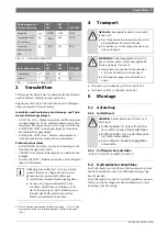 Preview for 5 page of Bosch BST 500-1000/120 Sr Installation And Maintenance Instructions Manual