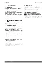 Предварительный просмотр 43 страницы Bosch BT50 HP Installation And Maintenance Instructions Manual