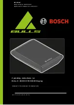 Bosch BULLS 650-185 Operating Instructions Manual preview