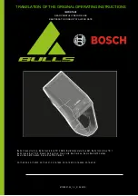 Предварительный просмотр 1 страницы Bosch Bulls Adventure Evo AM Operating Instructions Manual