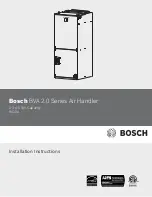 Bosch BVA 2.0 Series Installation Instructions Manual preview