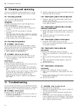 Предварительный просмотр 10 страницы Bosch BVE9101B1 User Manual And Installation Instructions