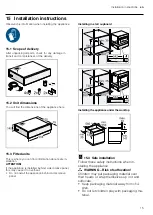 Предварительный просмотр 15 страницы Bosch BVE9101B1 User Manual And Installation Instructions