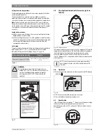 Предварительный просмотр 34 страницы Bosch C 1210 ESC Manual