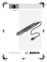 Bosch C-EXACT 4 Manual preview