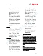 Preview for 4 page of Bosch c-Si M 60-225-16 Installation And Safety Manual