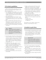 Preview for 4 page of Bosch c-Si M 60 S EU Installation And Operation Manual